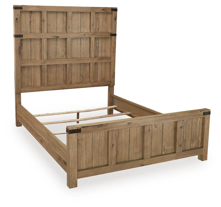 Ridgester Bed - Eclectic 79 Furniture Store