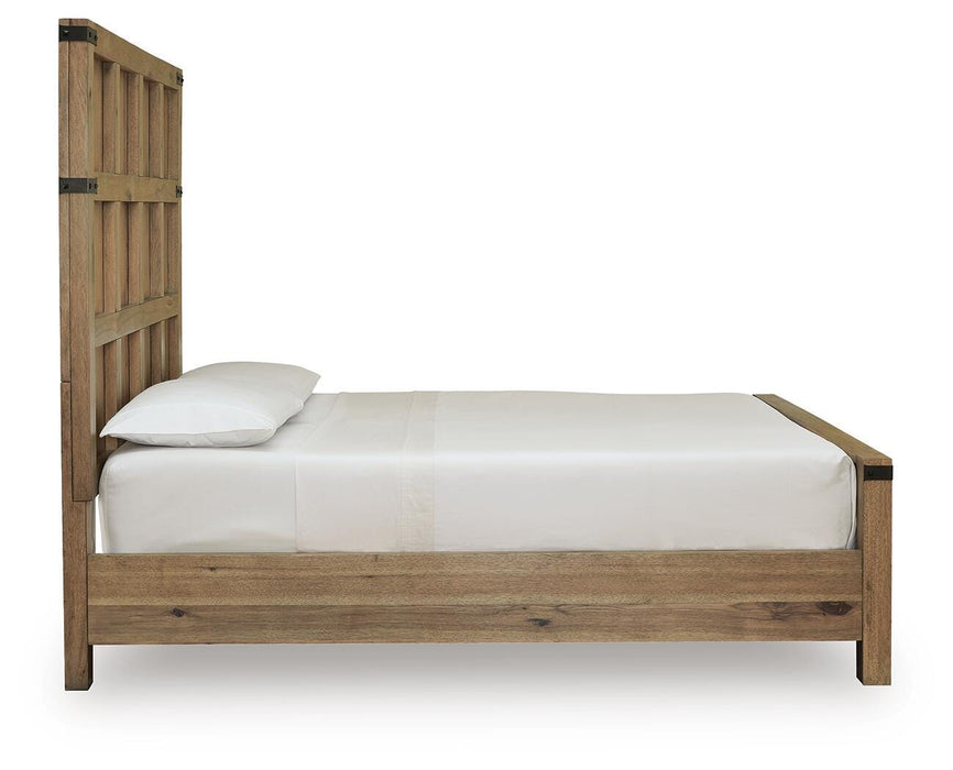 Ridgester Bed - Eclectic 79 Furniture Store