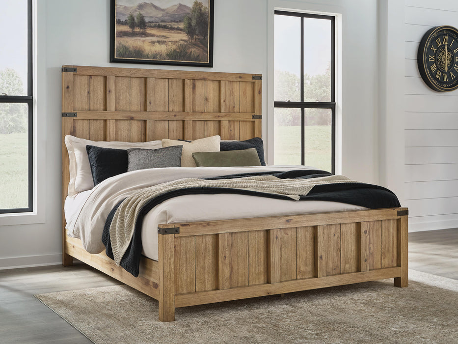 Ridgester Bed - Eclectic 79 Furniture Store