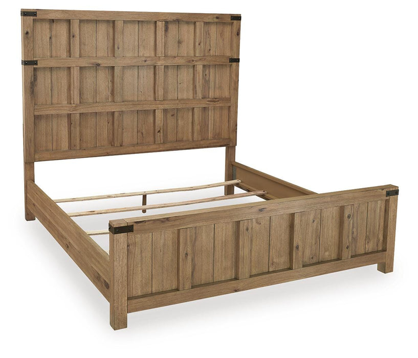 Ridgester Bed - Eclectic 79 Furniture Store