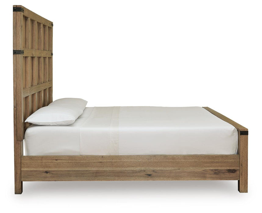 Ridgester Bed - Eclectic 79 Furniture Store