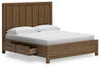 Cabalynn Bed with Storage - Eclectic 79 Furniture Store