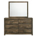 Bailey Drift Dresser & Mirror Set - Eclectic 79 Furniture Store