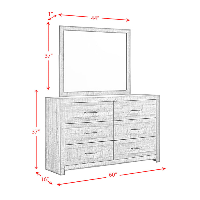 Bailey Bookcase Panel Bedroom Set with Bluetooth