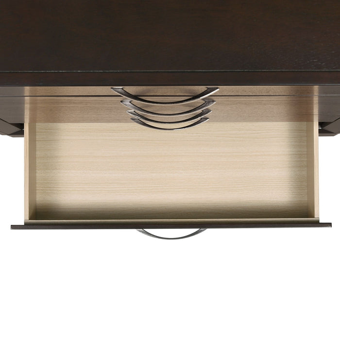 Beaumont 5-Drawer Chest in Merlot