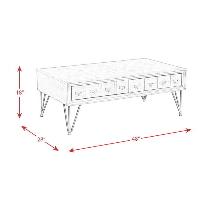 Boone 2PC Occasional Table Set-Coffee Table and End table - Eclectic 79 Furniture Store