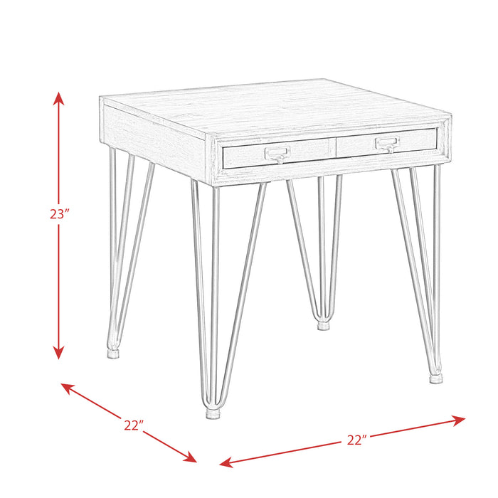 Boone 2PC Occasional Table Set-Coffee Table and End table - Eclectic 79 Furniture Store