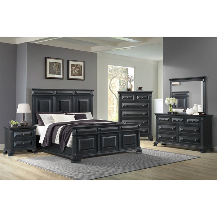 Bridgestone 2-Drawer Nightstand with USB - Eclectic 79 Furniture Store