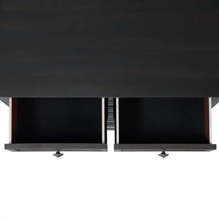 Bridgestone 2-Drawer Nightstand with USB - Eclectic 79 Furniture Store