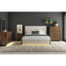 Brisbane UPH Bedroom Set with Boucle Beige and LED - Eclectic 79 Furniture Store