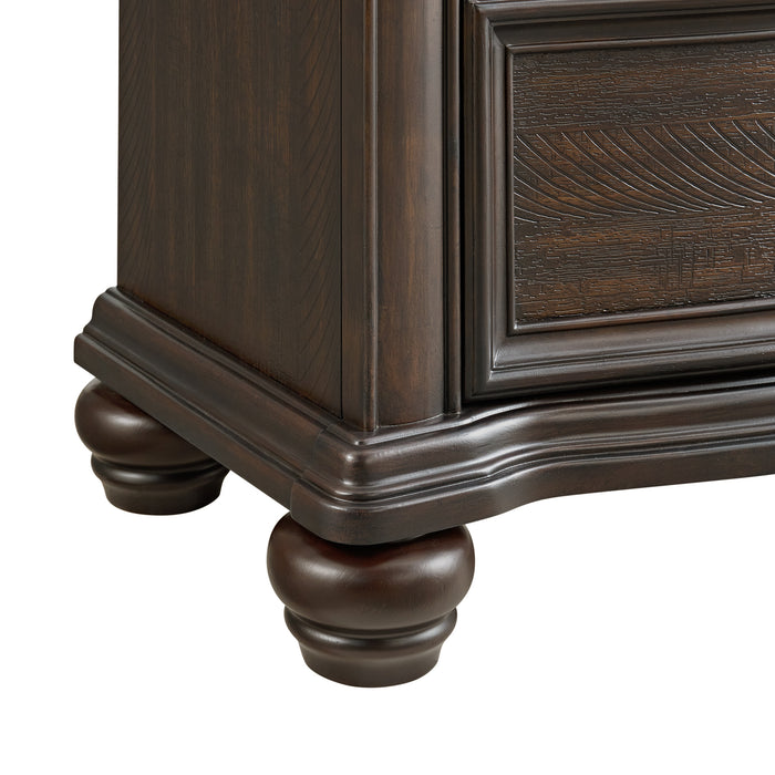 Brunswick 5-Drawer Chest in Mahogany - Eclectic 79 Furniture Store