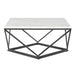 Riko Coffee Table W/ Metal Leg - Eclectic 79 Furniture Store