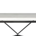 Riko Coffee Table W/ Metal Leg - Eclectic 79 Furniture Store
