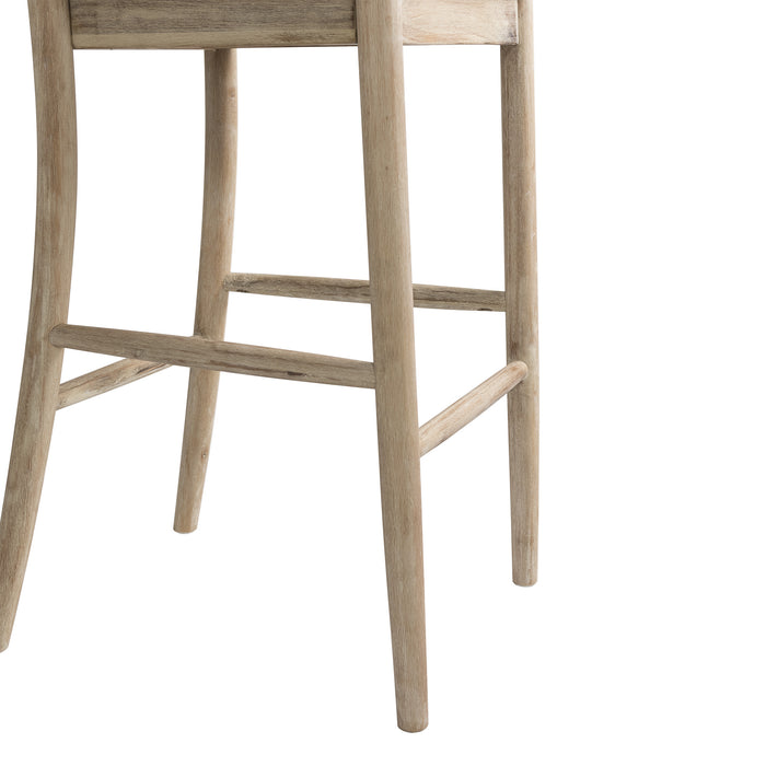 (D680-21) Callista- 30'' Barstool- Beach/Natural - Eclectic 79 Furniture Store