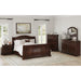 Cameron Cherry Sleigh Bed - Eclectic 79 Furniture Store