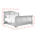 Cameron Cherry Sleigh Bed - Eclectic 79 Furniture Store