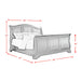 Cameron Cherry Sleigh Bed - Eclectic 79 Furniture Store