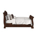 Cameron Cherry Sleigh Bed - Eclectic 79 Furniture Store