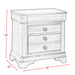 Cameron Nightstand - Eclectic 79 Furniture Store