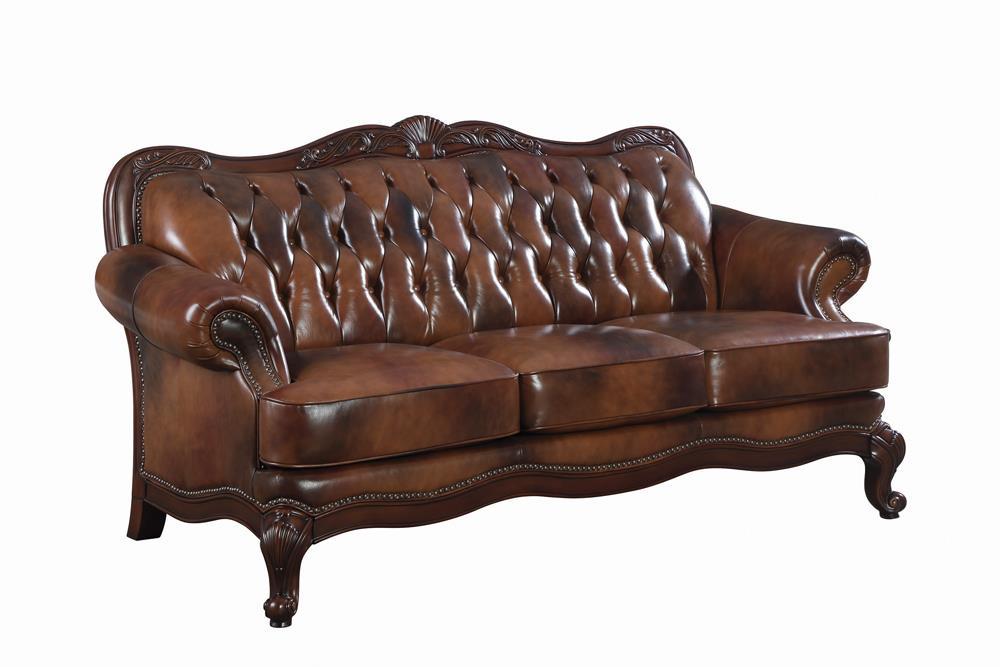 Victoria Traditional Tri-Tone Sofa - Eclectic 79 Furniture Store