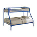 Morgan  Twin-over-Full Blue Bunk Bed - Eclectic 79 Furniture Store