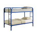Morgan  Twin-over-Twin Blue Bunk Bed - Eclectic 79 Furniture Store