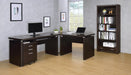 Skylar Contemporary Cappuccino Desk - Eclectic 79 Furniture Store