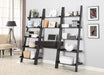 Transitional Cappuccino Bookcase - Eclectic 79 Furniture Store