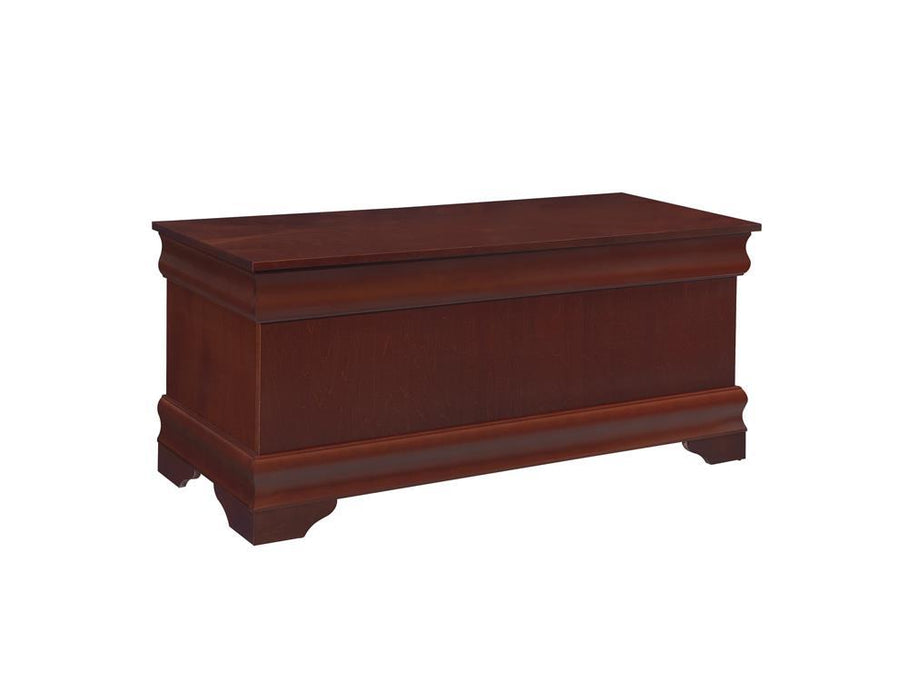 Louis Philippe Traditional Warm Brown Chest - Eclectic 79 Furniture Store