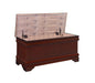 Louis Philippe Traditional Warm Brown Chest - Eclectic 79 Furniture Store