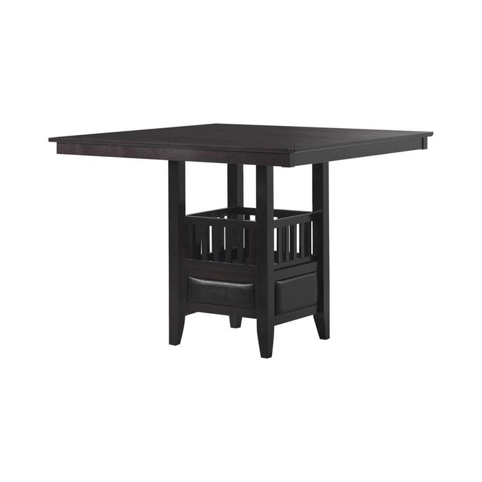 Jaden Casual Espresso Counter- Height Table - Eclectic 79 Furniture Store