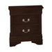 Louis Philippe Two-Drawer Nightstand - Eclectic 79 Furniture Store