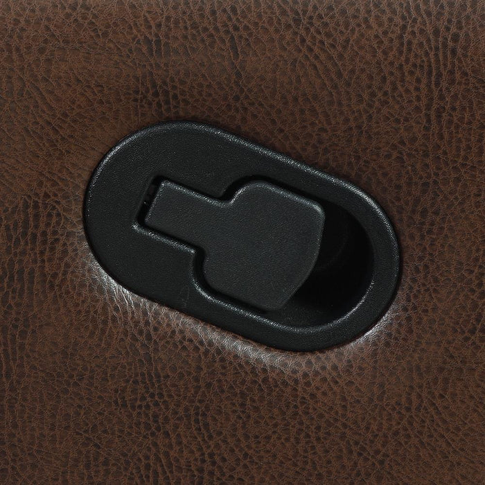 Mackenzie Casual Chestnut Motion Sectional - Eclectic 79 Furniture Store