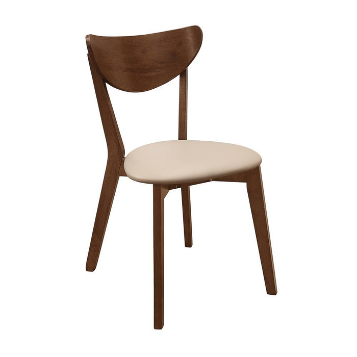 Kersey Retro Chestnut Dining Chair - Eclectic 79 Furniture Store