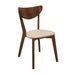 Kersey Retro Chestnut Dining Chair - Eclectic 79 Furniture Store