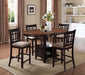 Lavon Transitional Light Oak and Espresso Counter-Height Table - Eclectic 79 Furniture Store