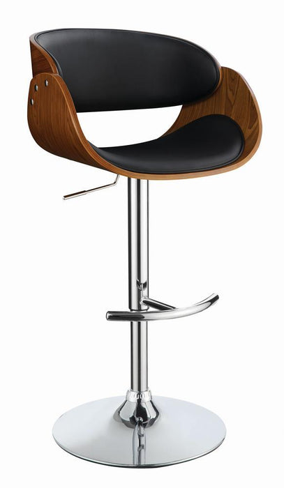 Modern Black Adjustable Bar Stool - Eclectic 79 Furniture Store