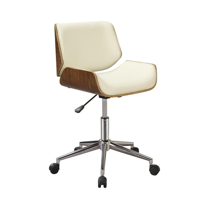 Modern Ecru Office Chair - Eclectic 79 Furniture Store