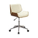 Modern Ecru Office Chair - Eclectic 79 Furniture Store