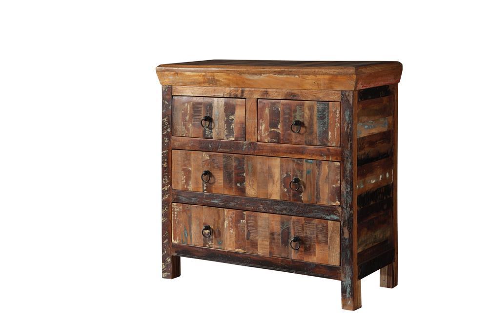 Transitional Reclaimed Wood Accent Cabinet - Eclectic 79 Furniture Store