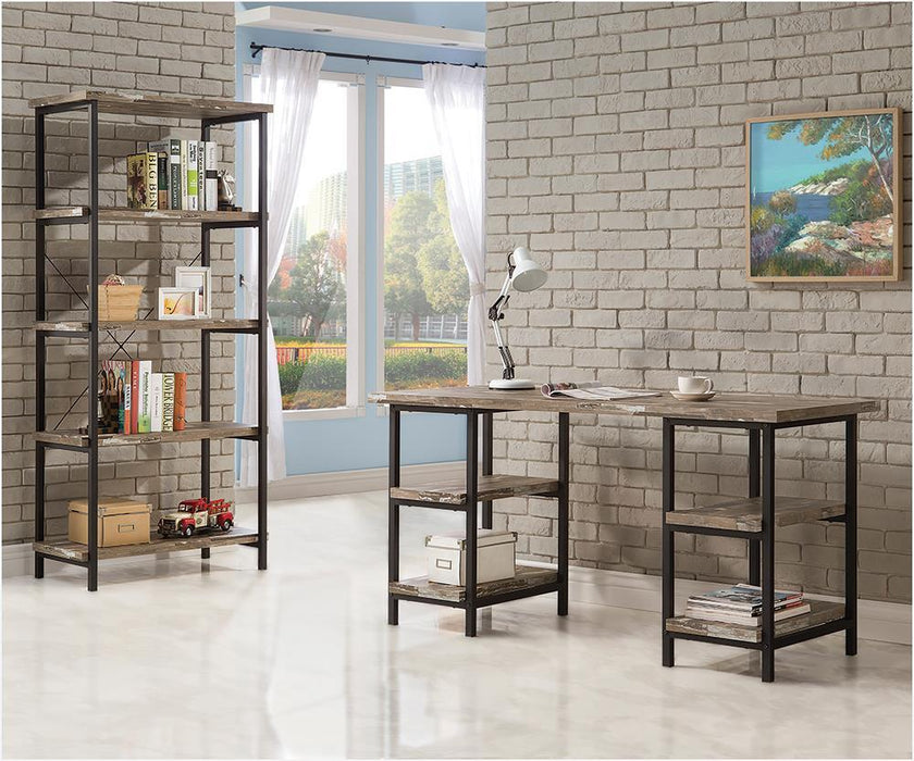 Skelton Industrial Salvaged Cabin Bookcase - Eclectic 79 Furniture Store