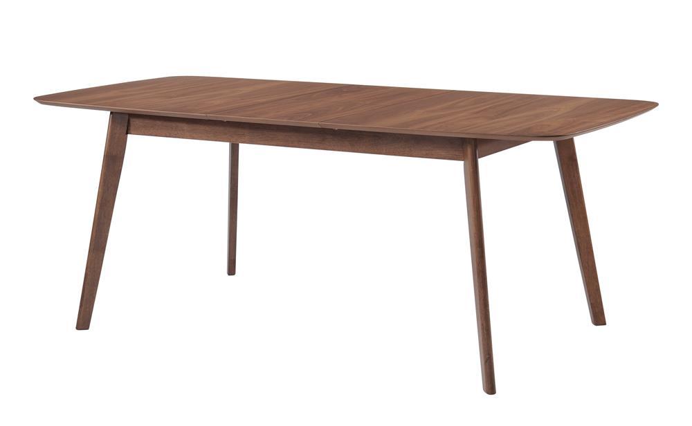 Redbridge Mid-Century Modern Natural Walnut Dining Table - Eclectic 79 Furniture Store