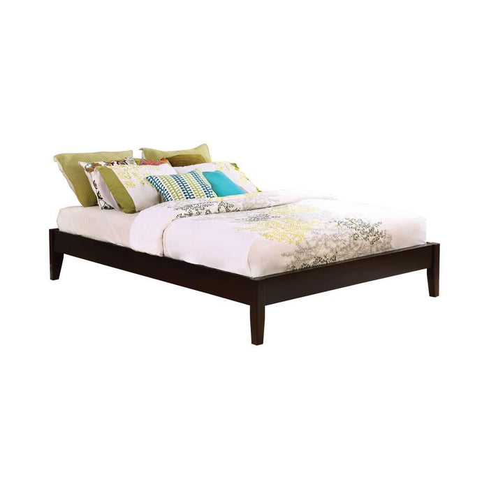 Hounslow Cappuccino California King Platform Bed - Eclectic 79 Furniture Store
