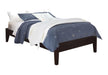 Hounslow Cappuccino Twin Platform Bed - Eclectic 79 Furniture Store