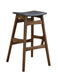 Mid-Century Natural Walnut Bar Stool - Eclectic 79 Furniture Store