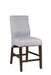 Transitional Grey Upholstered Counter-Height  Stool - Eclectic 79 Furniture Store