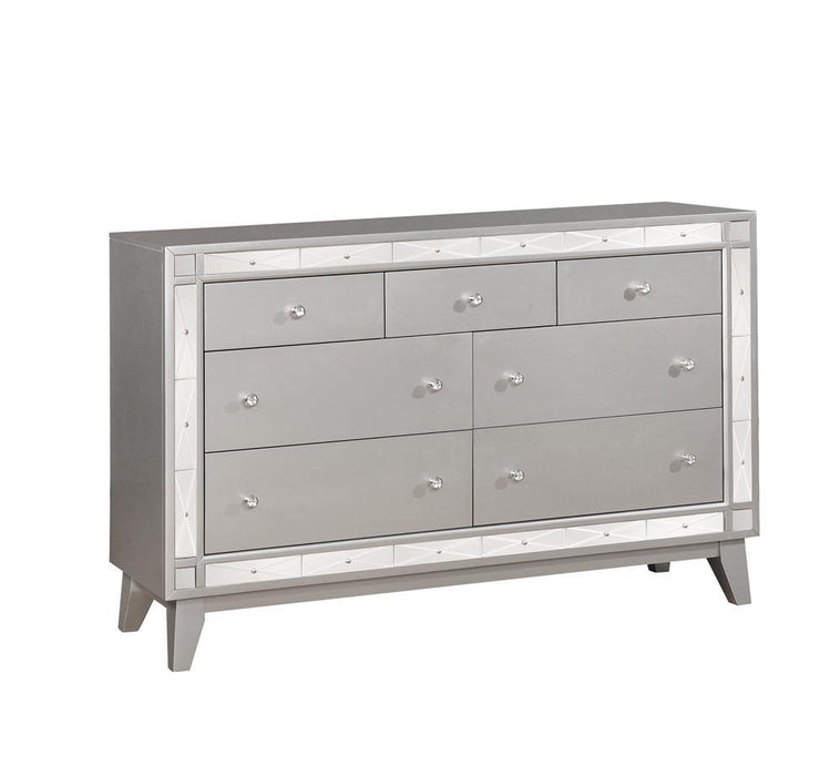 Leighton Contemporary Seven-Drawer Dresser - Eclectic 79 Furniture Store