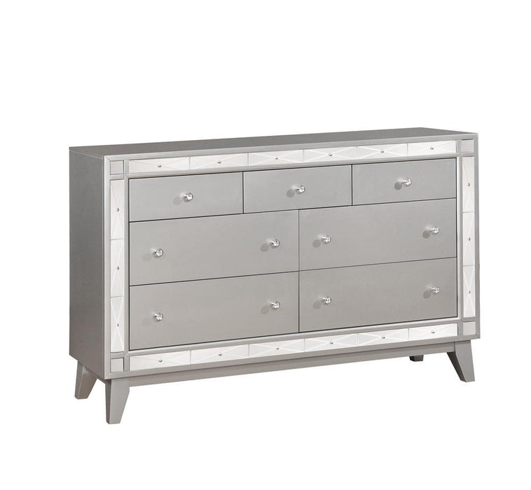 Leighton Contemporary Seven-Drawer Dresser