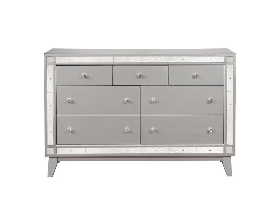 Leighton Contemporary Seven-Drawer Dresser - Eclectic 79 Furniture Store