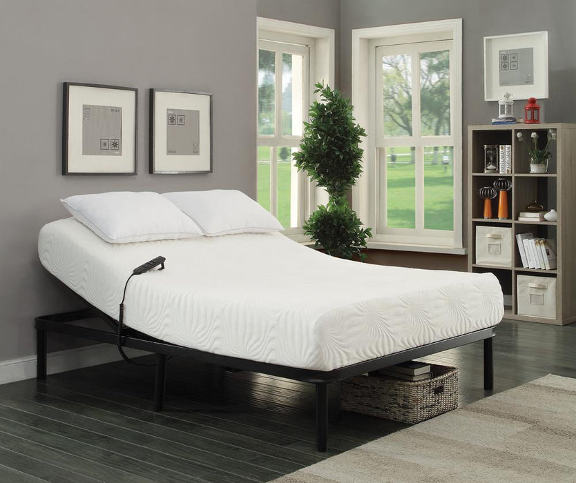 Stanhope Black Adjustable Queen Bed Base - Eclectic 79 Furniture Store